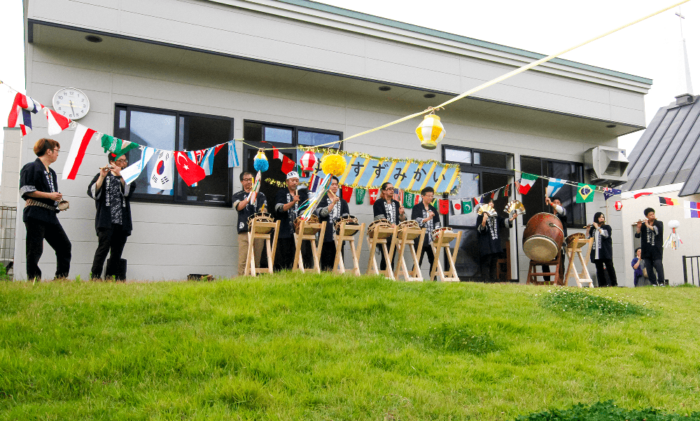 大館幼稚園 夕涼み会 演奏