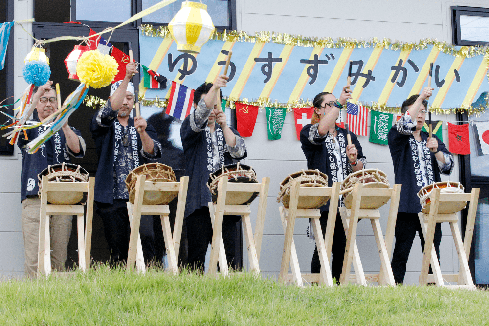 大館幼稚園 夕涼み会 演奏