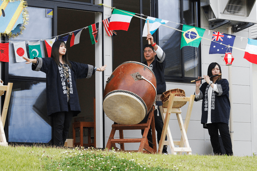 大館幼稚園 夕涼み会 演奏