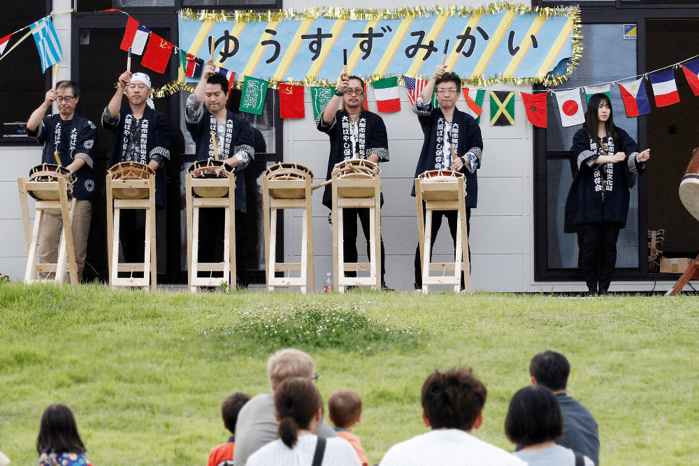 大館幼稚園 夕涼み会 演奏