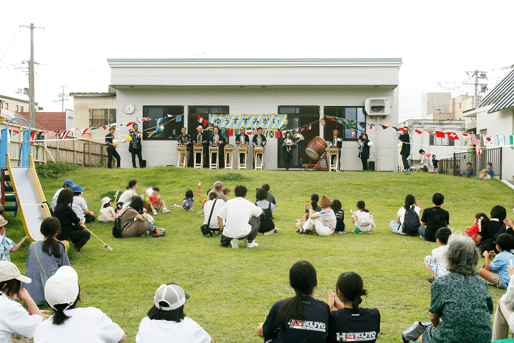 大館幼稚園 夕涼み会 演奏